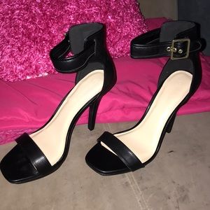 Women’s ankle strap heels
